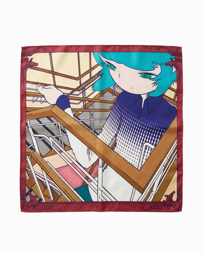 chöke x FHSS silk scarf 003