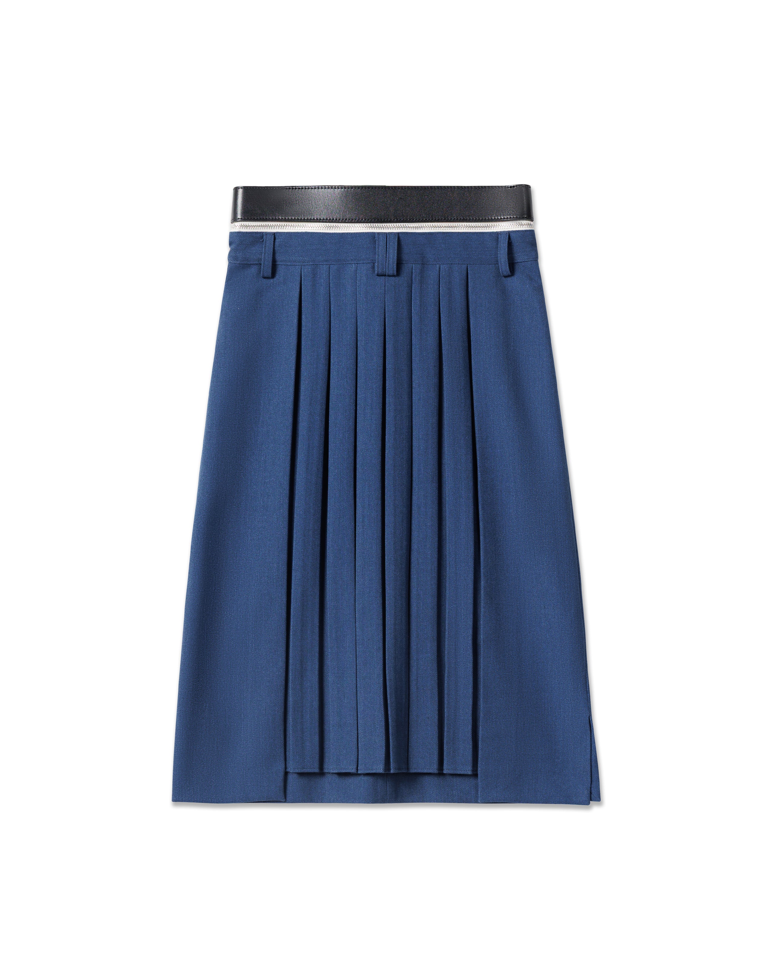chöke back to front skirt with detachble belt
