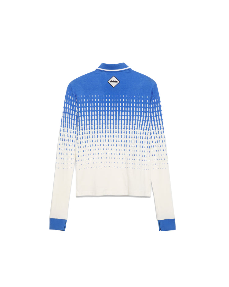 chöke arrow polo in blue