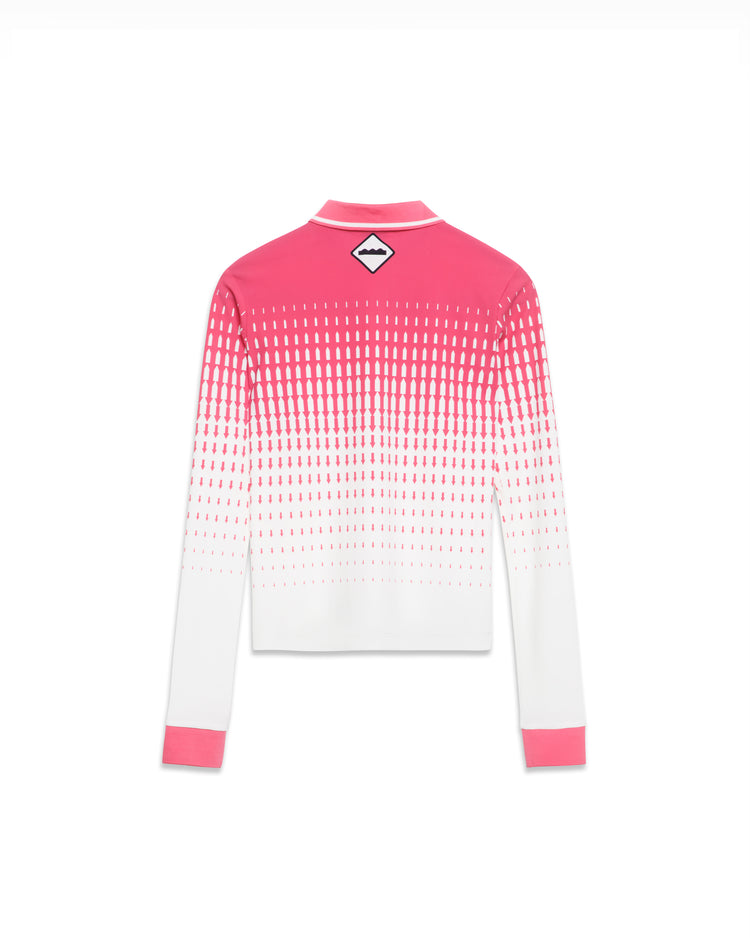 chöke arrow polo in pink