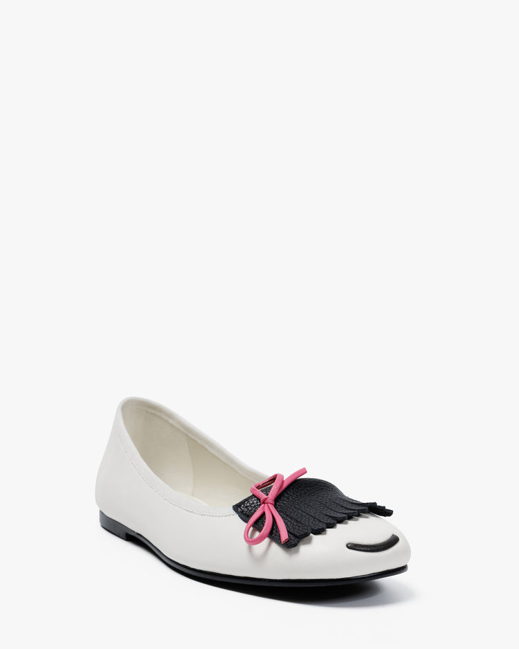 chöke swoopy-bang ballerinas