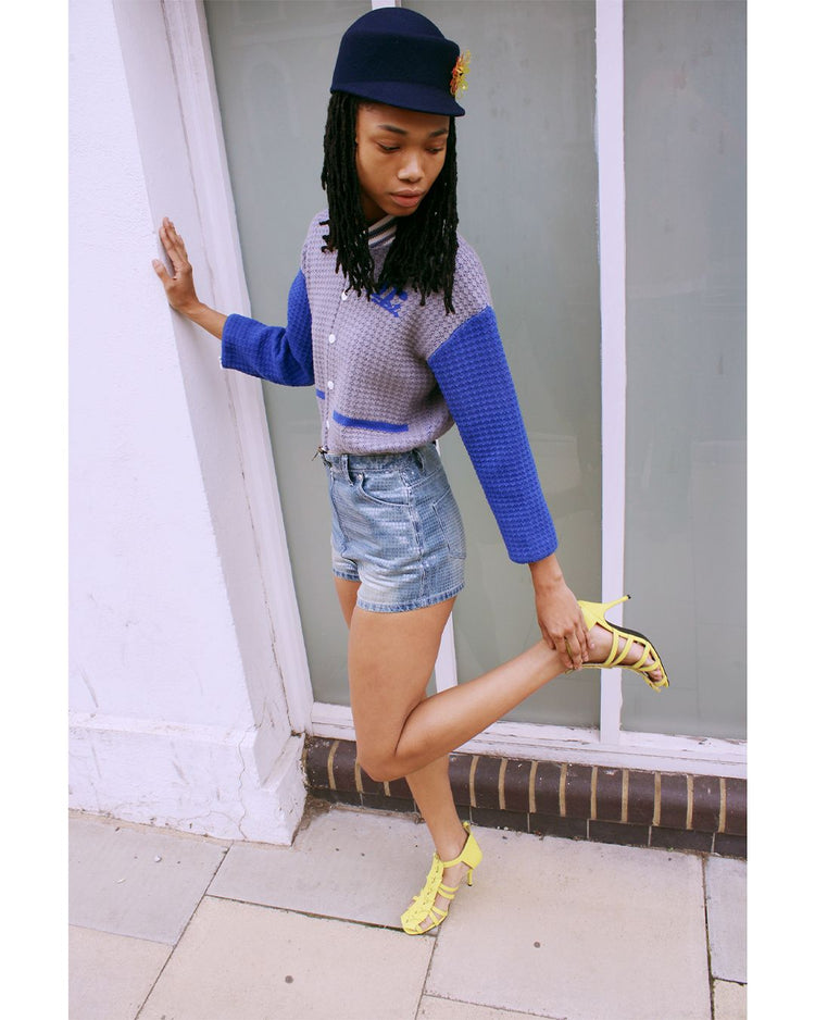 chöke arrow heeled sandals