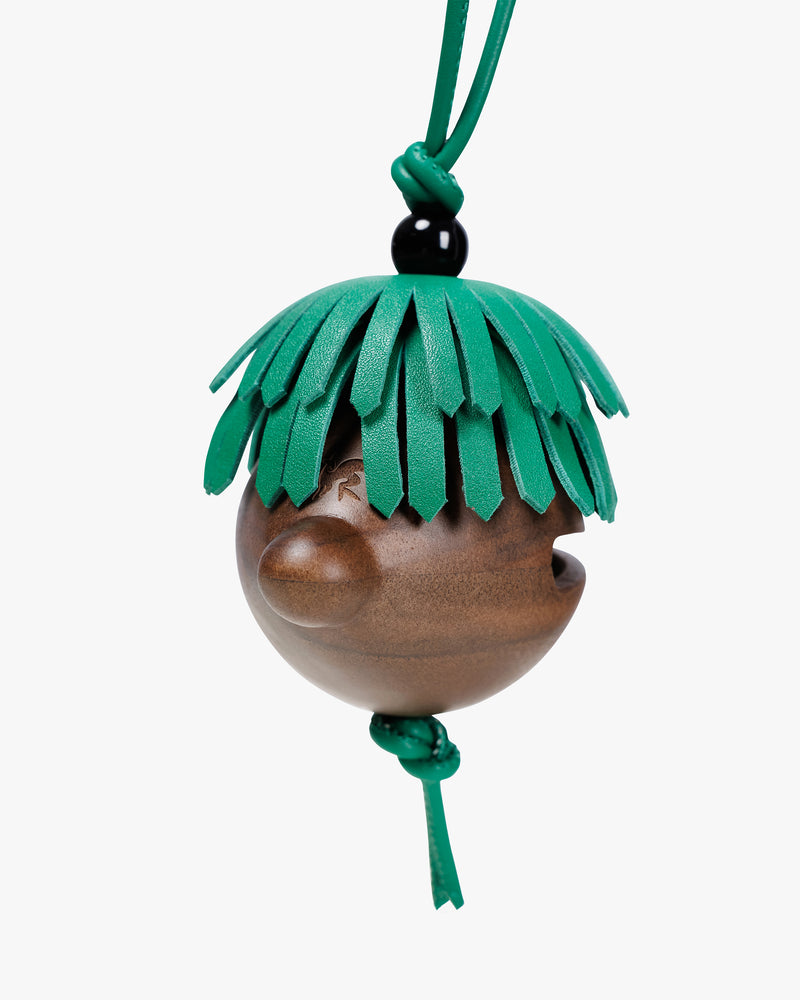 chöke green shamate wooden fish charm alt