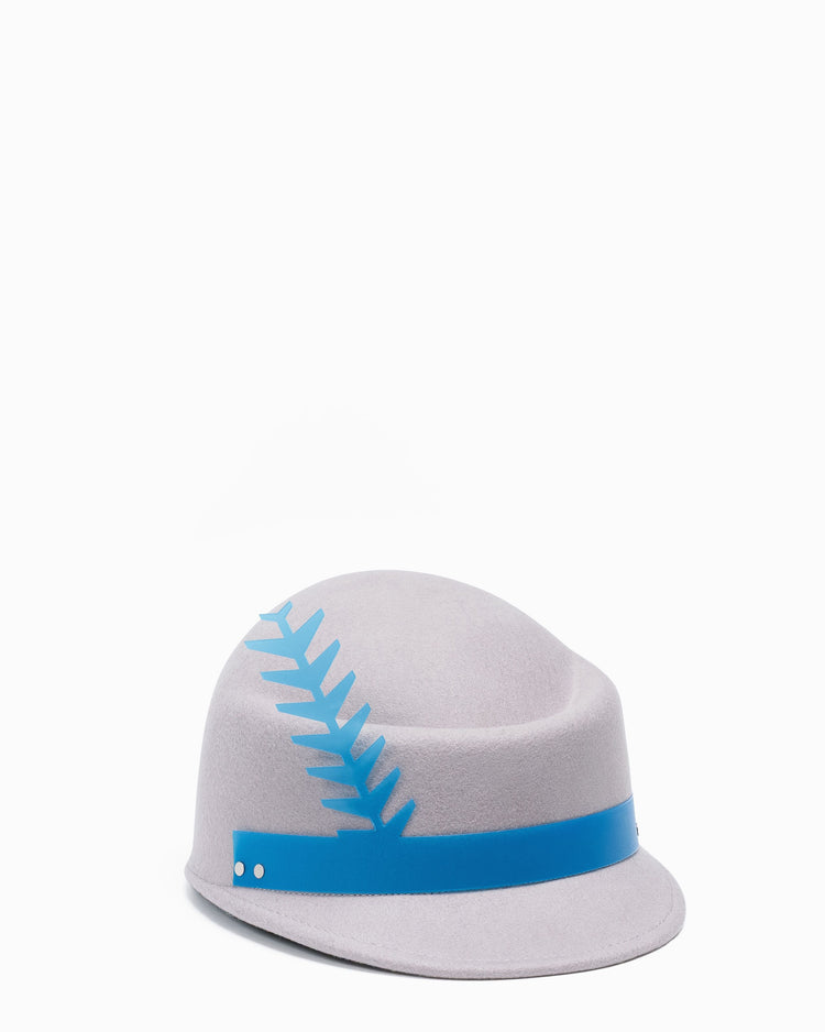 chöke felt hat in grey