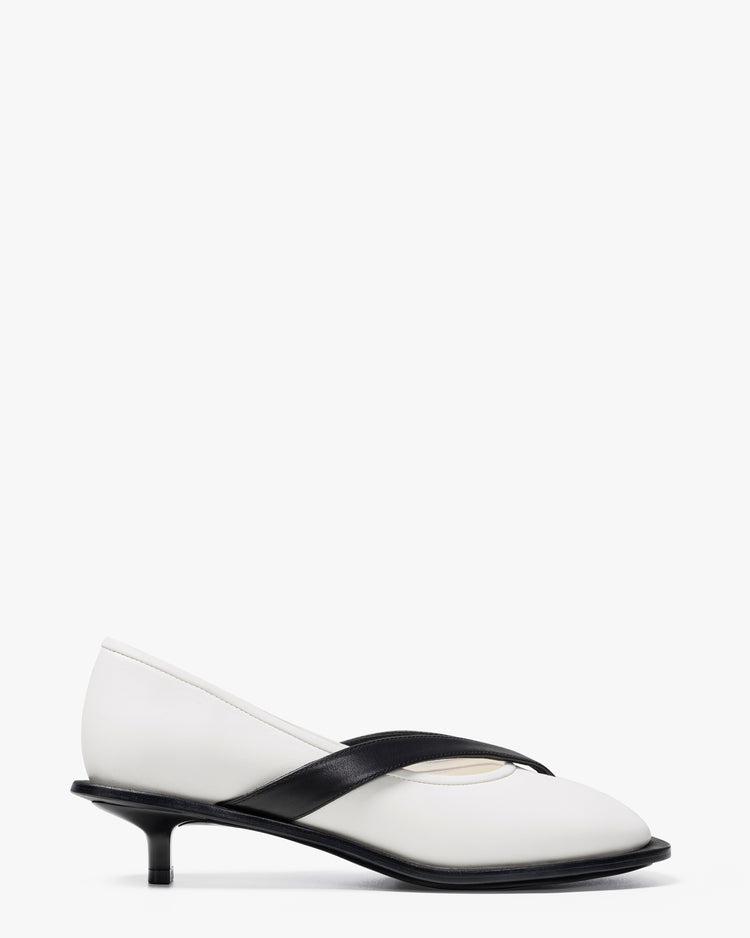 chöke white wide-heel tabis