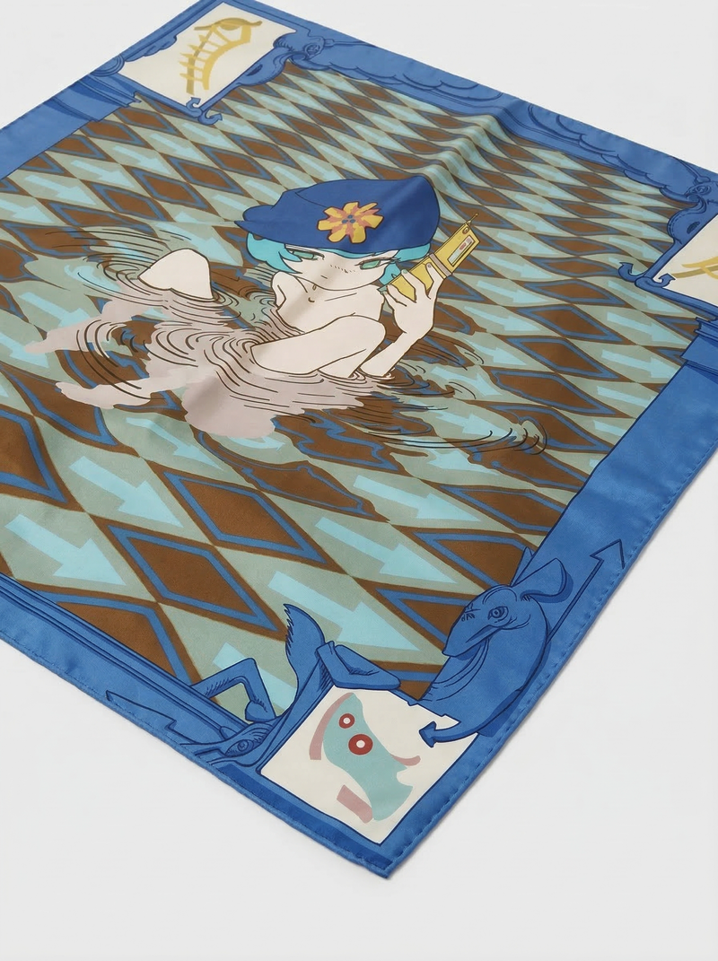 chöke x FHSS silk scarf 001 alt