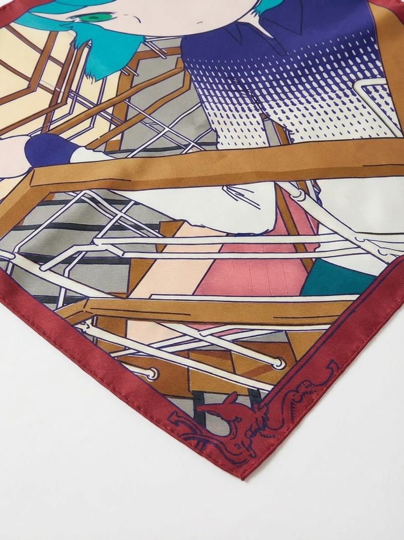 chöke x FHSS silk scarf 003 alt