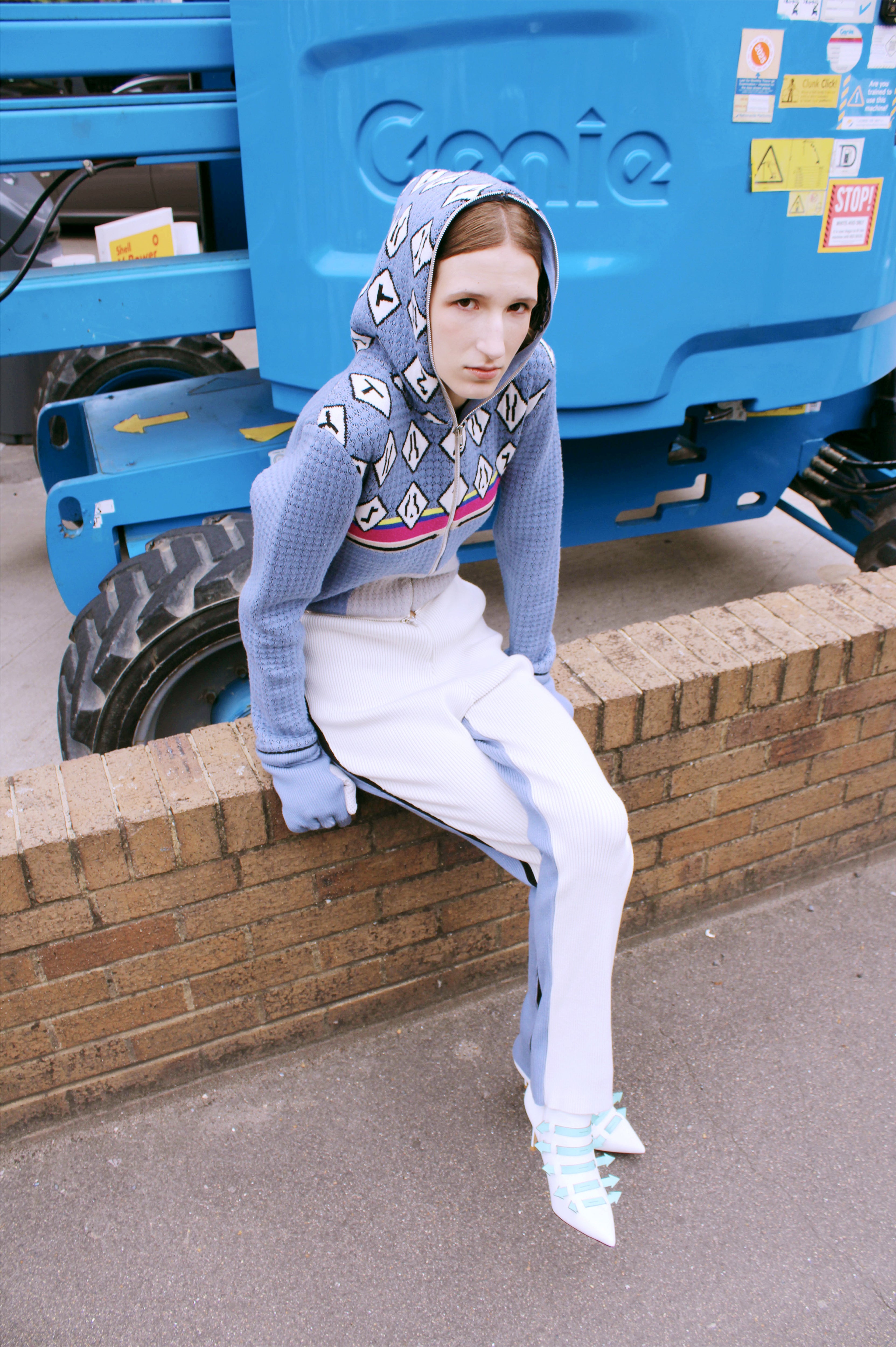 chöke hooded jumpsuit